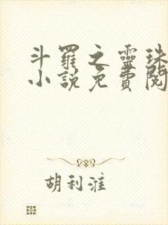 斗罗之灵珠神剑小说免费阅读免费