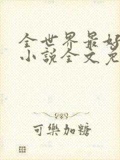 全世界最好的你小说全文免费阅读