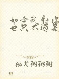 如今我对你来说也只不过是个陌生人是什么歌