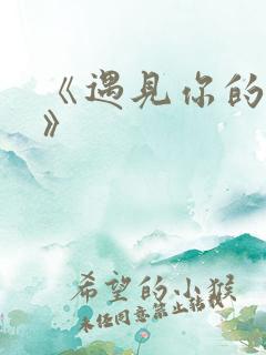 《遇见你的那天》