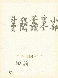 斗破苍穹小说免费阅读全部章节无弹窗