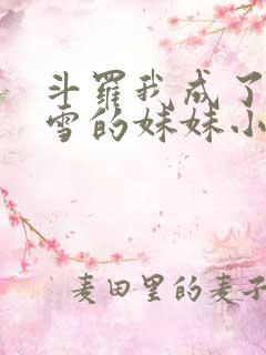 斗罗我成了千仞雪的妹妹小说