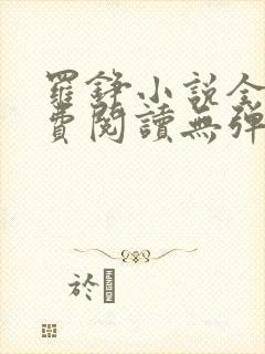 罗铮小说全文免费阅读无弹窗