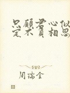 只愿君心似我心定不负相思意思