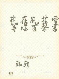 我在风花雪月里等你有声书