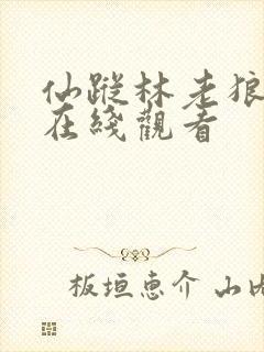 仙踪林老狼免费在线观看