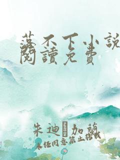 落不下小说全文阅读免费