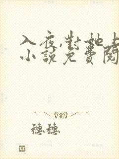 入夜,对她上瘾小说免费阅读完本