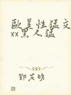 欧美性猛交xxxx黑人猛