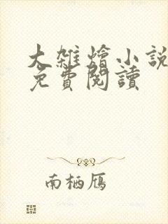 大杂烩小说全集免费阅读