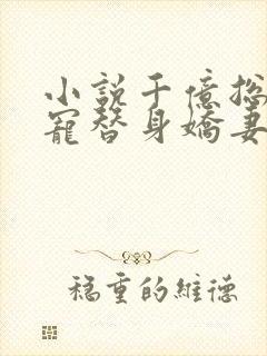 小说千亿总裁独宠替身娇妻全文阅读