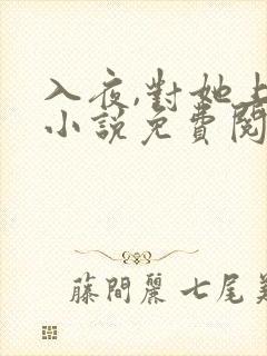 入夜,对她上瘾小说免费阅读免费下