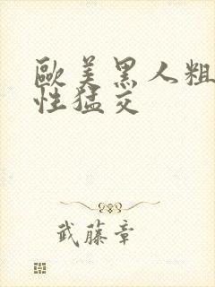 欧美黑人粗大长性猛交