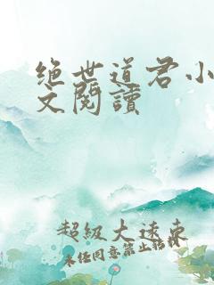 绝世道君小说全文阅读