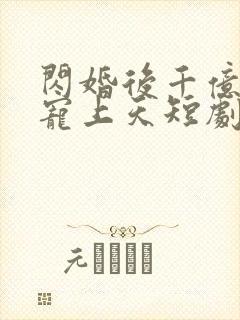 闪婚后千亿老公宠上天短剧