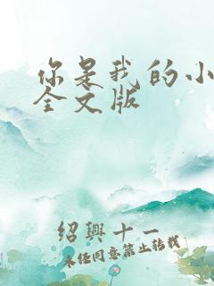 你是我的小确幸全文版