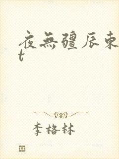 夜无疆辰东txt