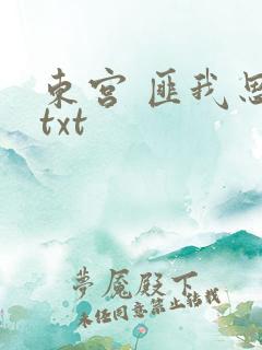 东宫 匪我思存txt