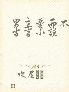 男主爱而不得的古言小说