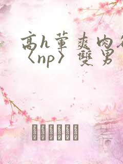 高h荤爽肉欲文〈np〉双男