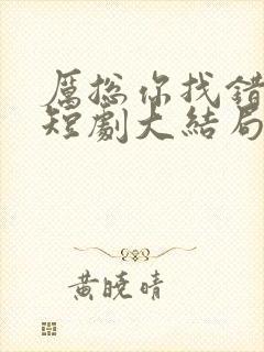 厉总你找错人了短剧大结局