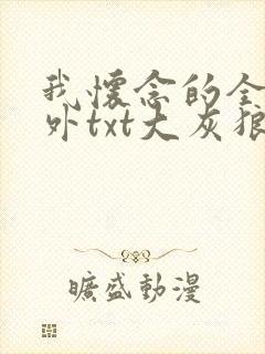 我怀念的全文番外txt大灰狼