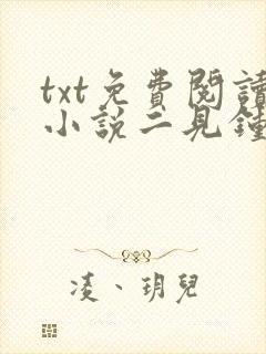 txt免费阅读小说二见钟情