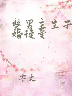 双男主生子文先婚后爱