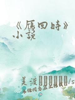 《雁回时》原著小说