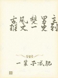 古风双男主小说推文一更到底