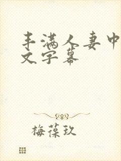 丰满人妻中出中文字幕