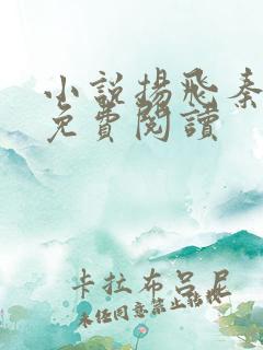 小说扬飞秦艳阳免费阅读