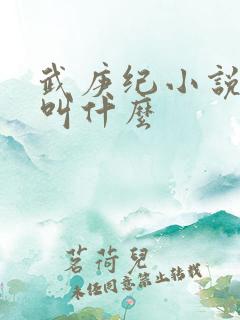 武庚纪小说原著叫什么