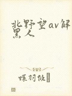 北野望av解禁黑人