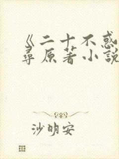 《二十不惑》周寻原著小说