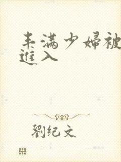 丰满少妇被猛烈进入