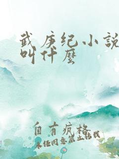 武庚纪小说原著叫什么