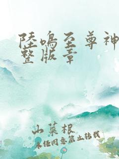 陆鸣至尊神殿完整版章