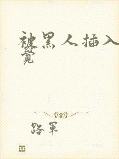 被黑人插入的感觉