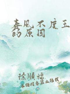 春风不度玉门关的原因