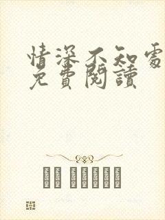 情深不知处全文免费阅读