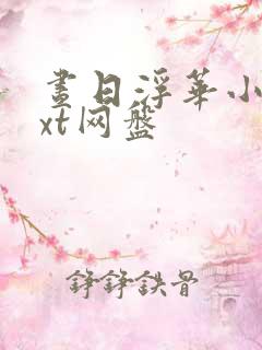 昼日浮华小说txt网盘