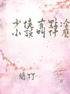 少侠有点冷原著小说叫什么