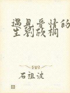 遇见爱情的利先生刘欣桐