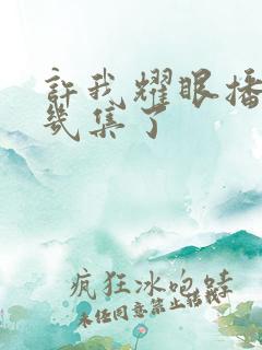 许我耀眼播到第几集了