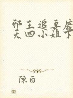 邪王追妻废材逆天四小姐下载