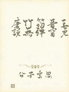 唐竹筠晋王的小说无弹窗免费阅读