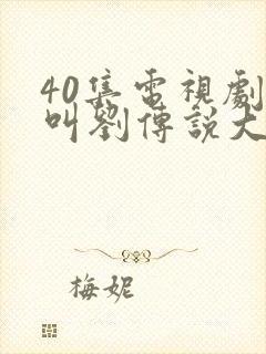 40集电视剧我叫刘传说大结局