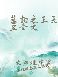 万相之王天蚕土豆全文