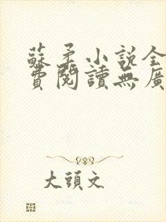 苏柔小说全文免费阅读无广告